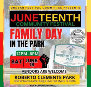 Juneteenth Community Festival Family Day Banner