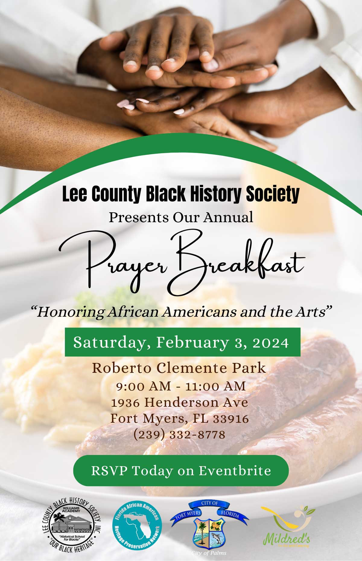 Annual Prayer Breakfast flyer